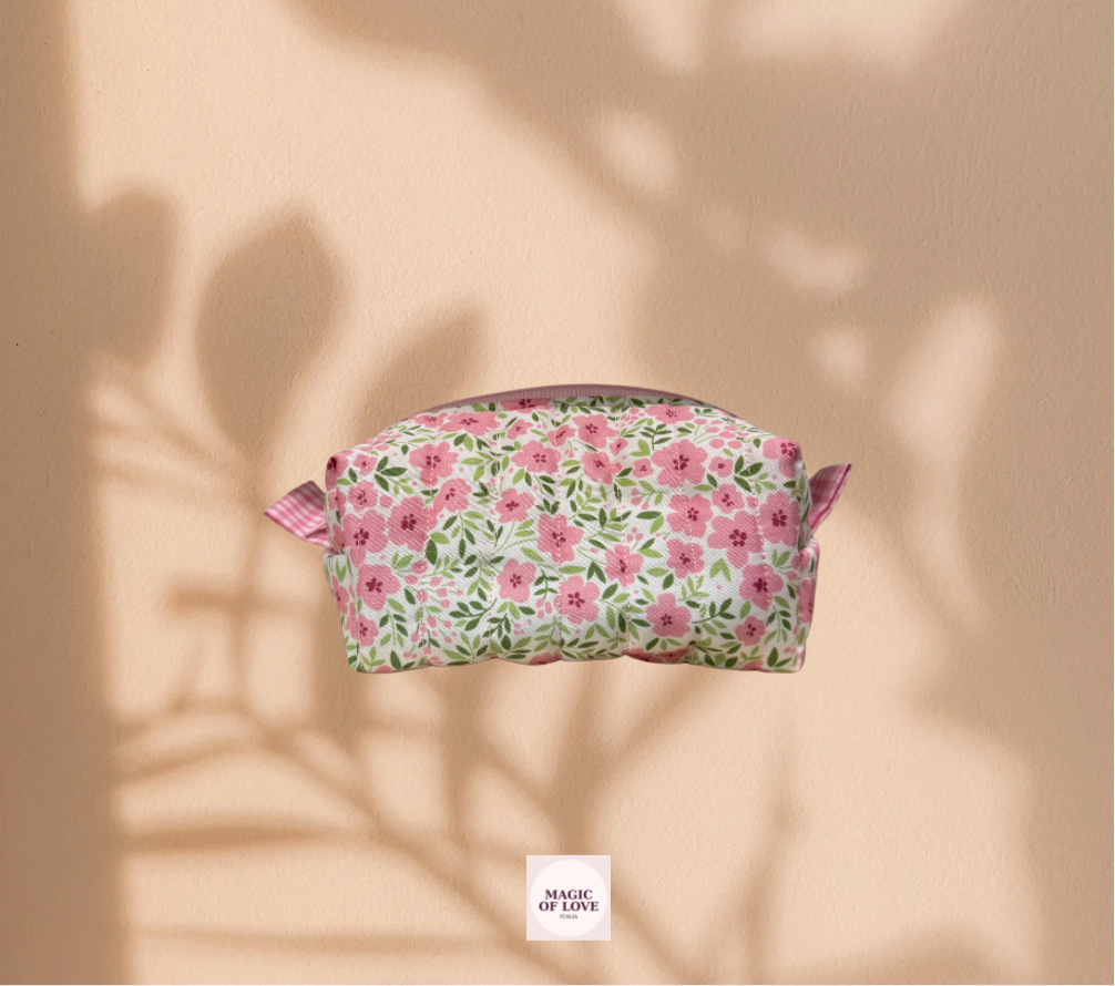 Beauty Case Small - Mare di fiori