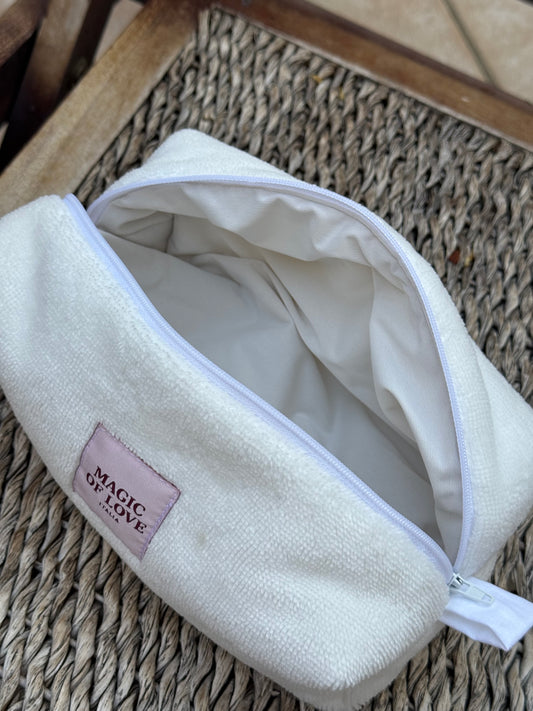 Beauty Case - Medio - bambù bianco IMPERM