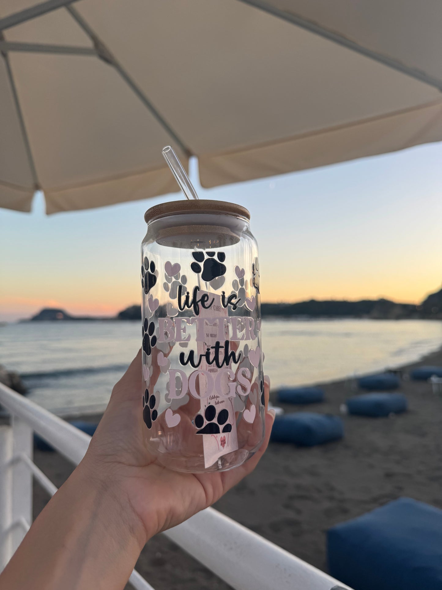 Borraccia CUP in vetro 🐾