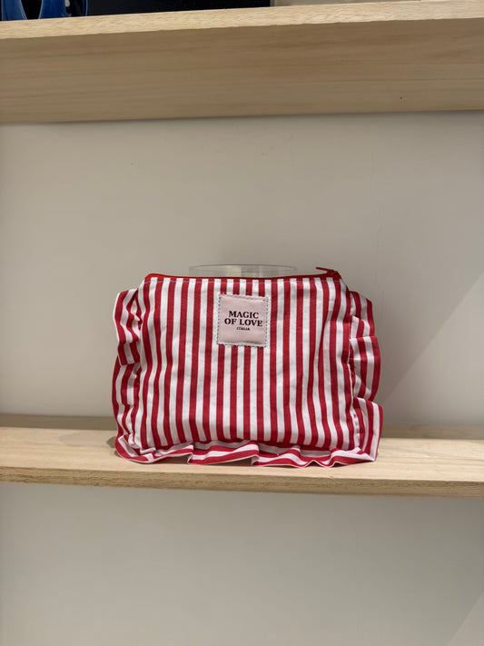 Pochette Righe Rosse - M