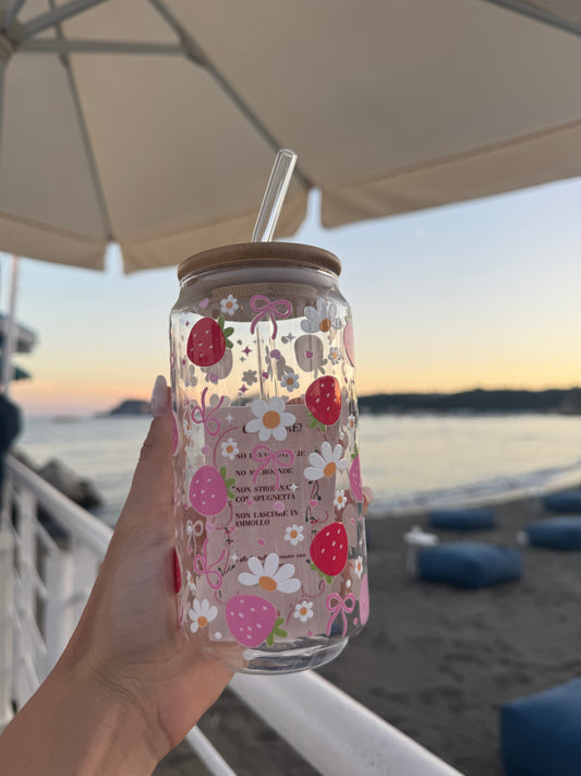 Borraccia CUP in vetro 🍓