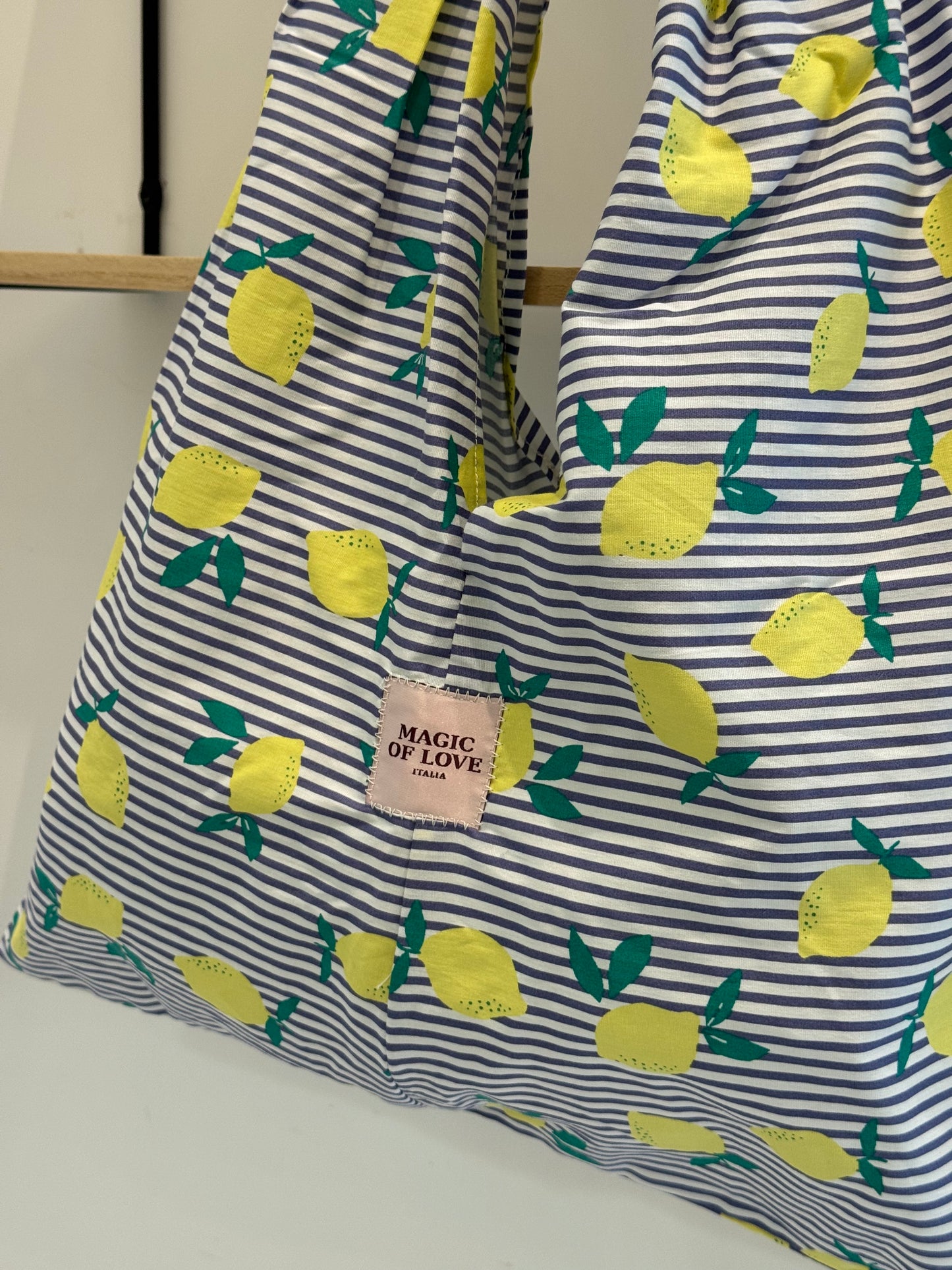 Borsa Nodo - Righe e Limoni