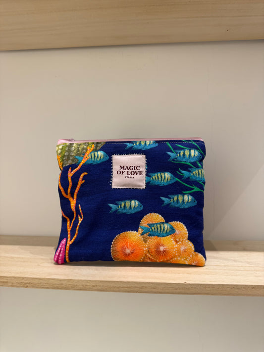 Pochette Medium - Fondale marino