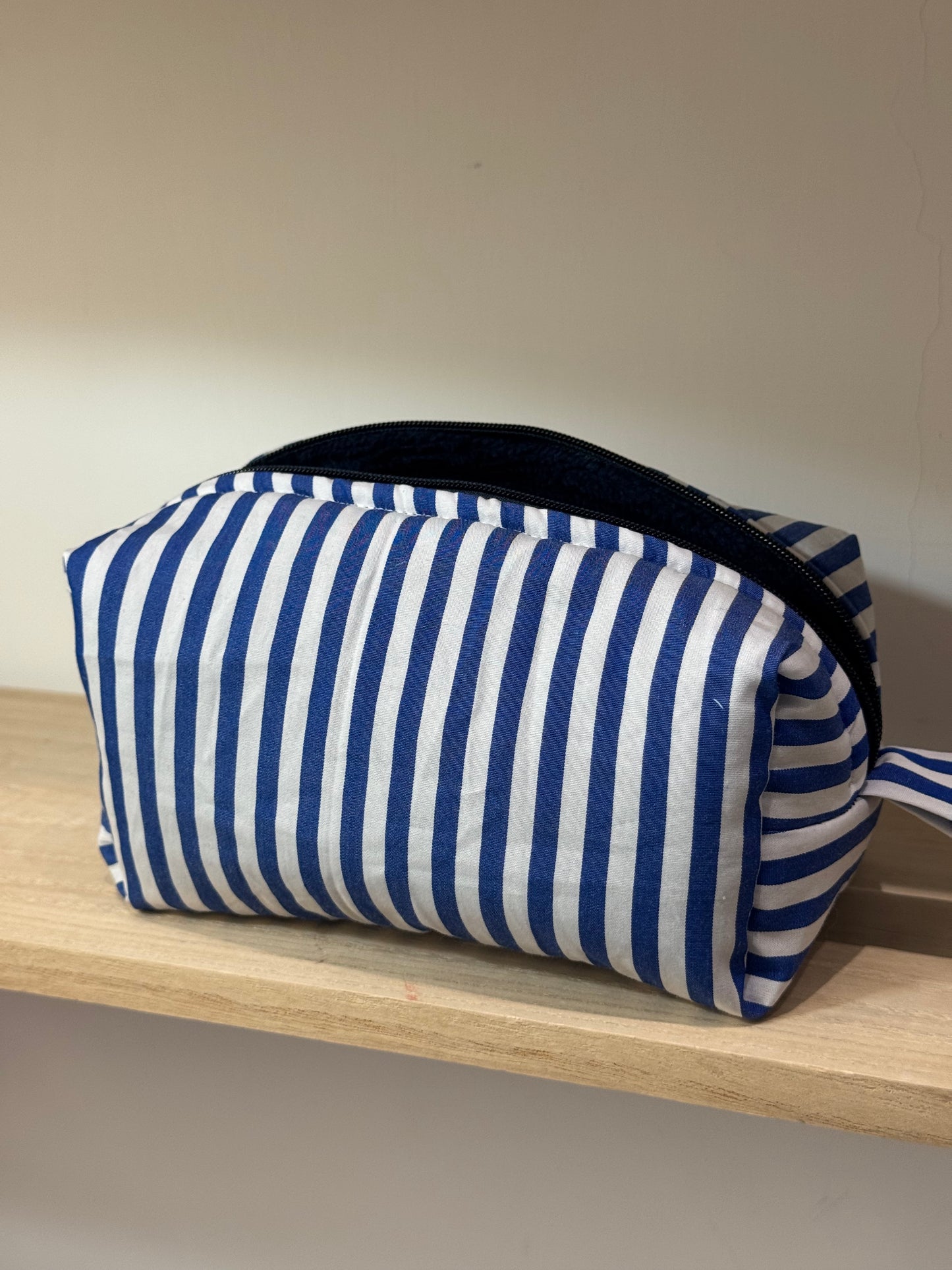 Beauty Case Righe camicia - SMALL