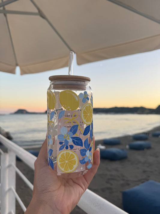 Borraccia CUP in vetro 🍋