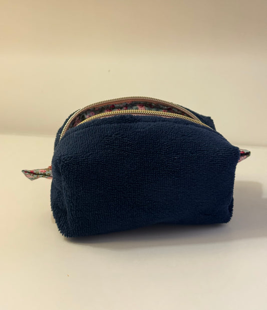 Beauty Case soffice bamboo blu - misura Small