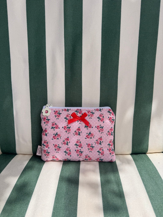 Pochette Mini - rose e pois