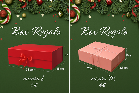 1 Box confezione regalo Natale L