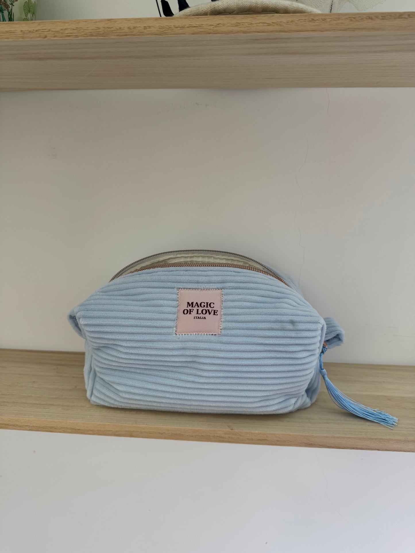 Beauty Case Big - soffice blu