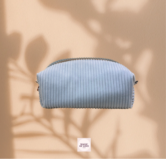 Beauty Case Big - Carta da zucchero + Paesaggio