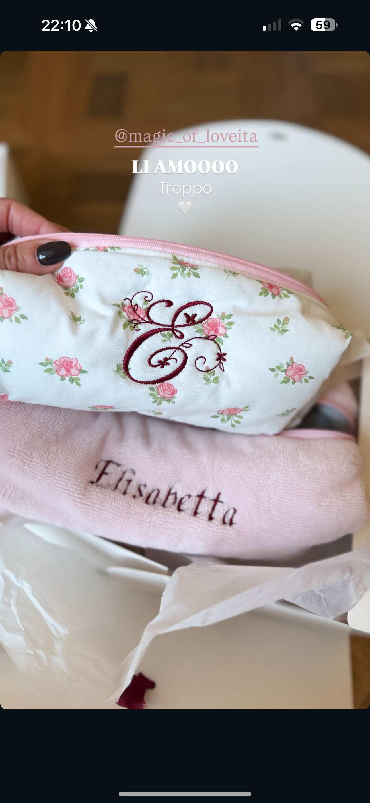 .RICAMO PERSONALIZZATO