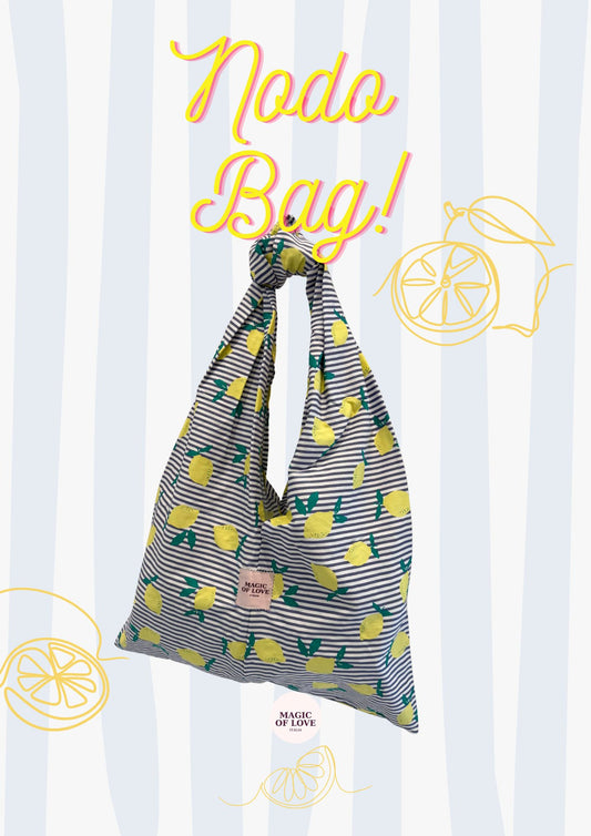Borsa Nodo - Righe e Limoni